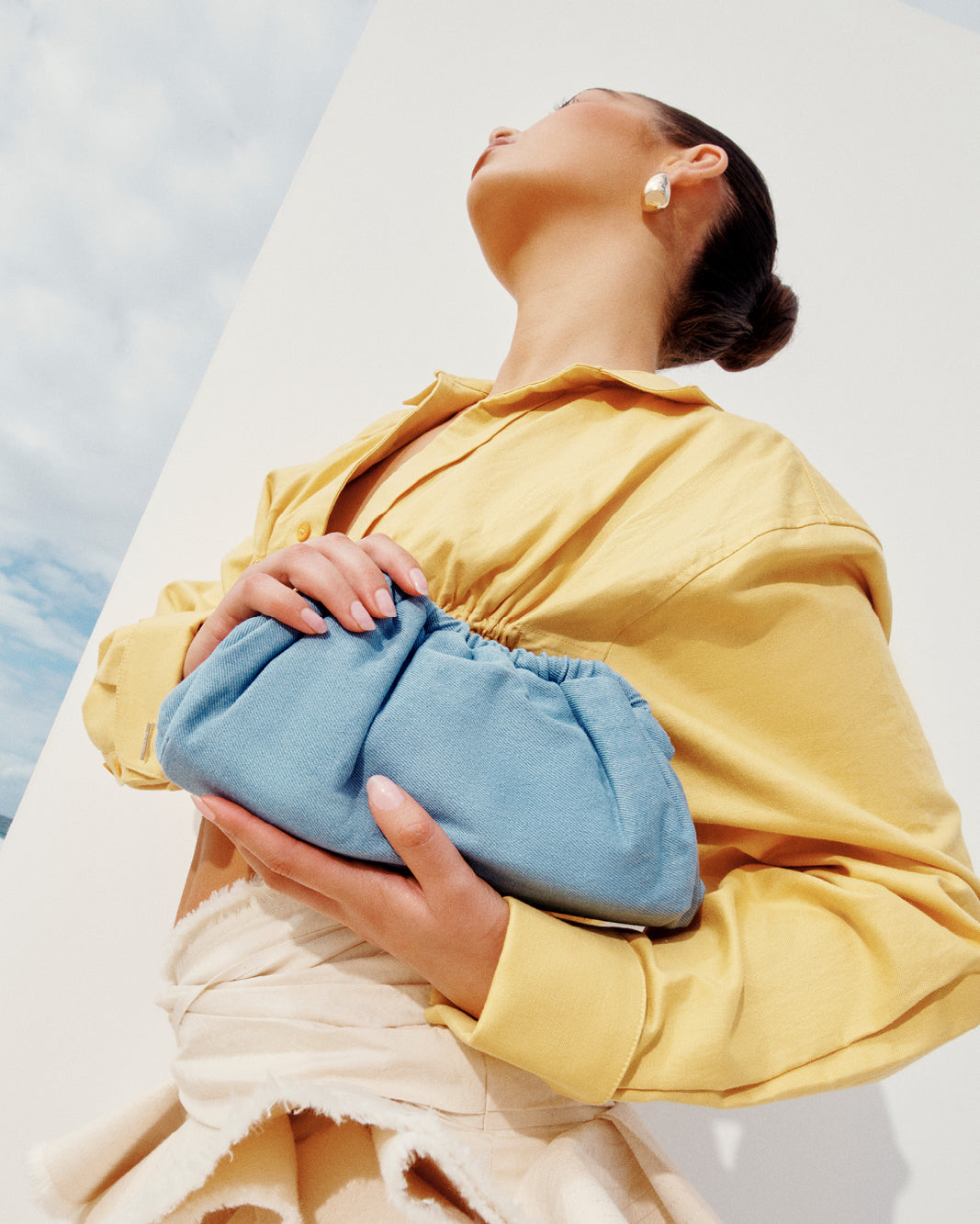 MISCHA CROSS BODY BAG - BLUE DENIM-Handbags-Billini-O/S-Billini