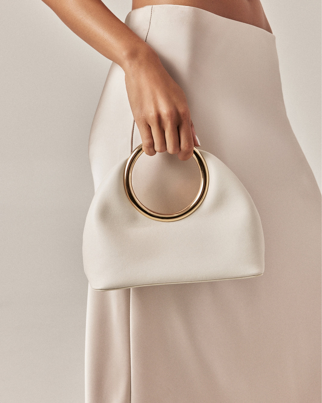 MONROE HANDLE BAG - BONE-Handbags-Billini-Billini