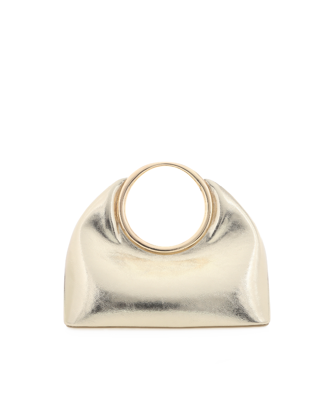 MONROE HANDLE BAG - GOLD METALLIC-Handbags-Billini-Billini
