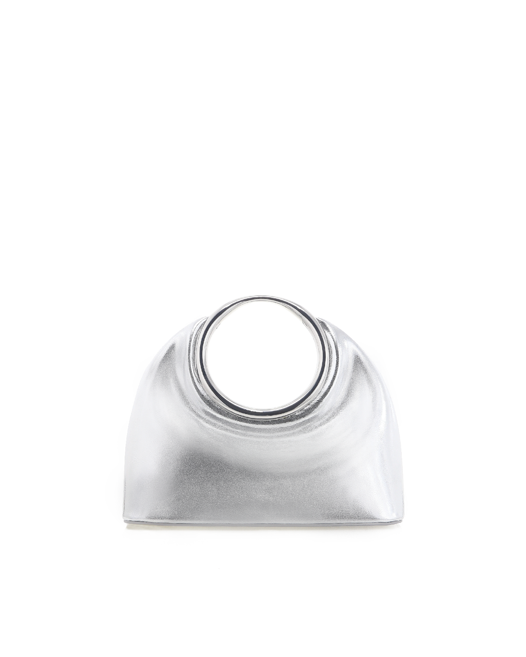 MONROE HANDLE BAG - SILVER METALLIC-Handbags-Billini-Billini