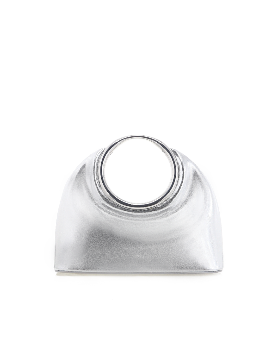 MONROE HANDLE BAG - SILVER METALLIC-Handbags-Billini-Billini