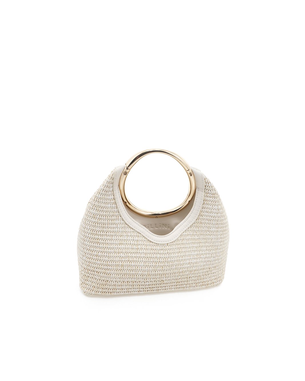 MONROE RAFFIA HANDLE BAG - CREAM RAFFIA-BONE-Handbags-Billini-Billini