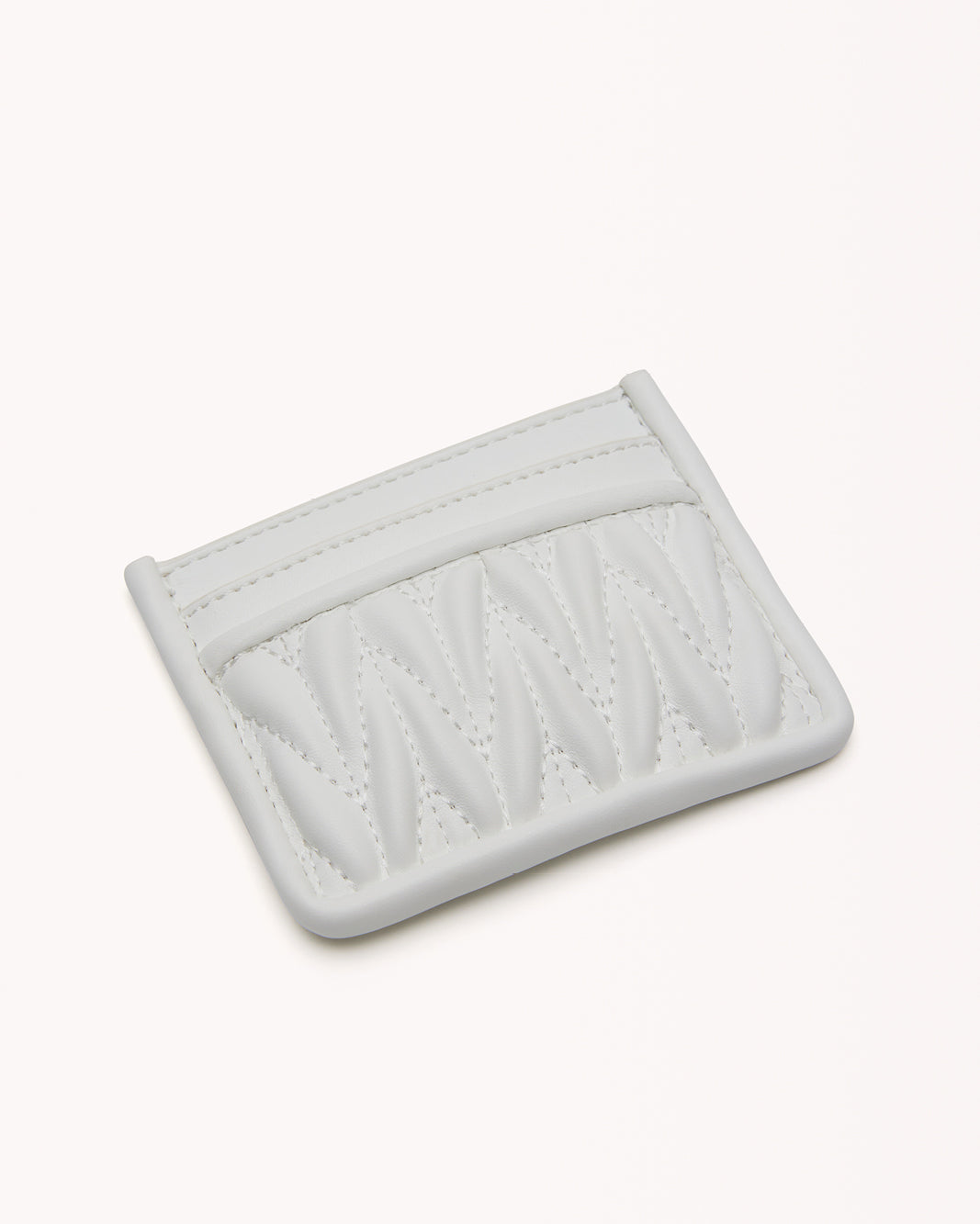 MORGAN CARD HOLDER - WHITE QUILTED-Handbags-Billini-O/S-Billini