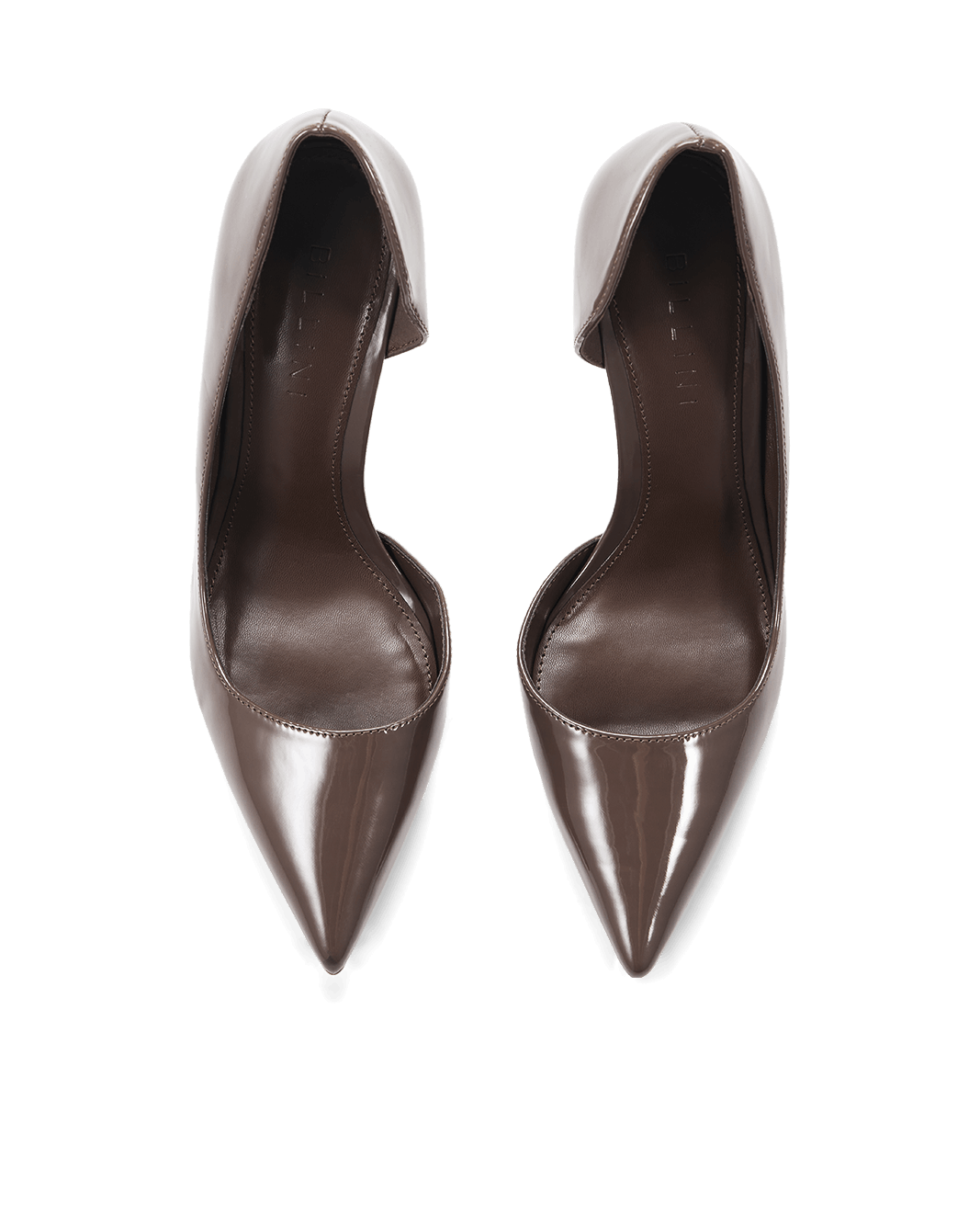 NEHEMIAH - DARK TAUPE PATENT-PUMPS-Billini-Billini