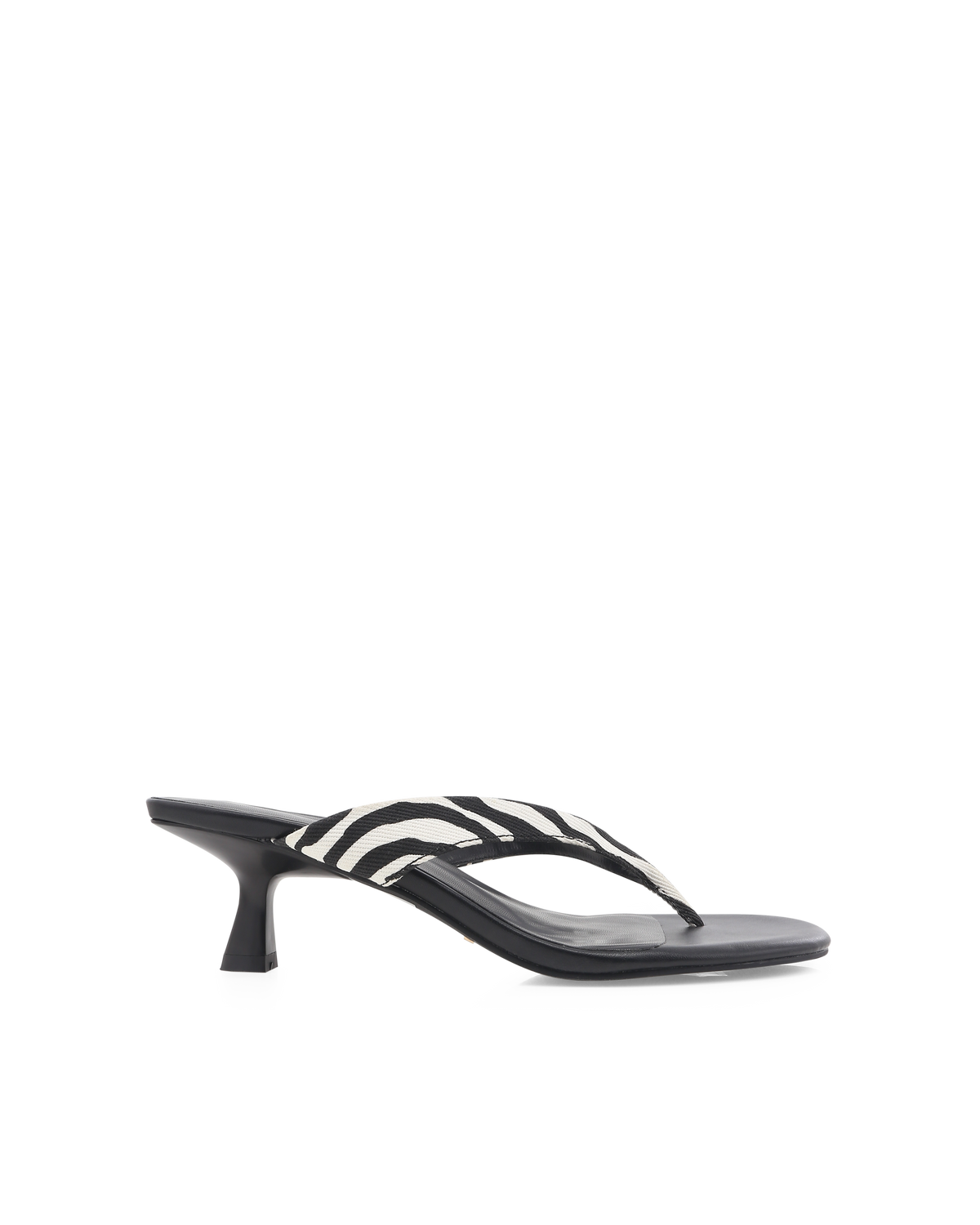 NIESHA - ZEBRA-BLACK-Heels-Billini-Billini