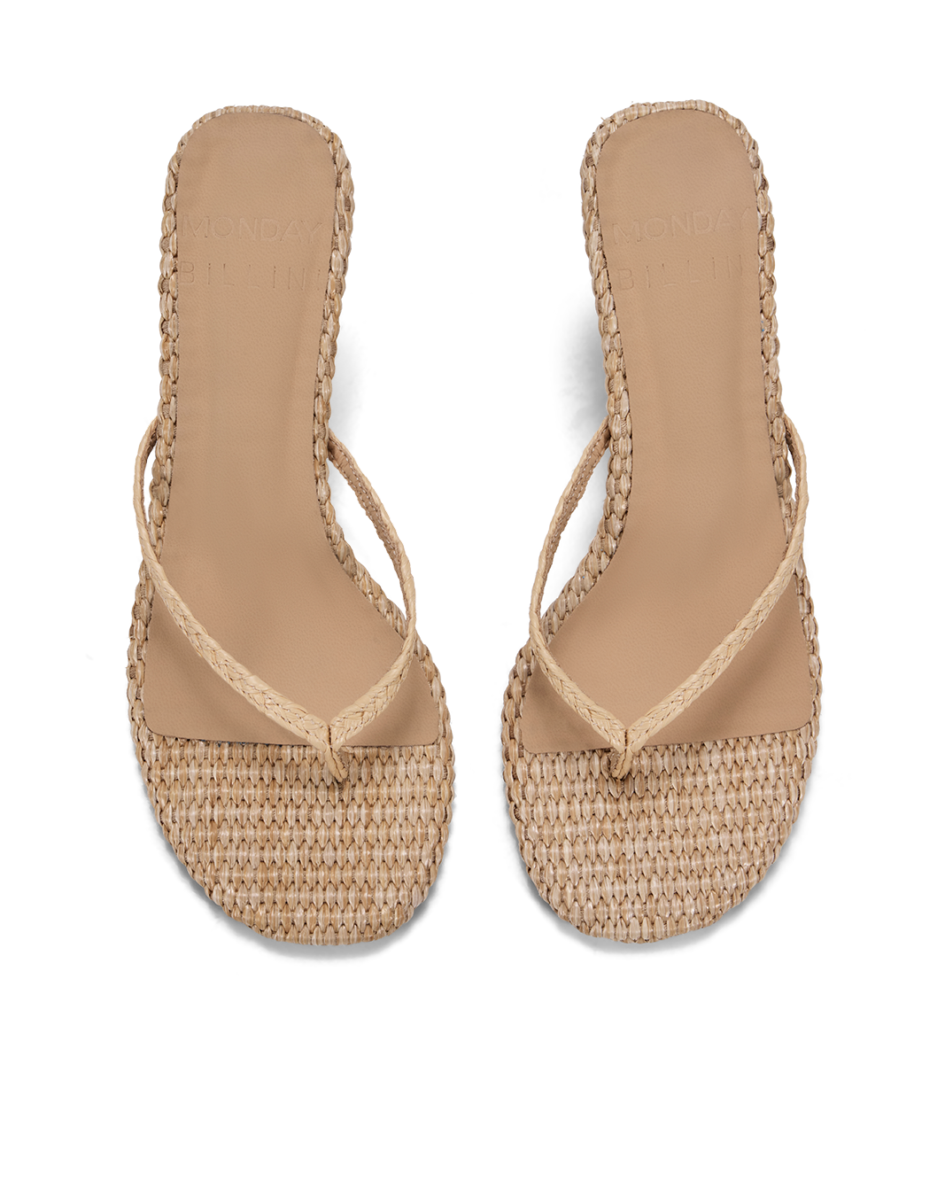 NERANO - NATURAL RAFFIA-Heels-Billini-Billini