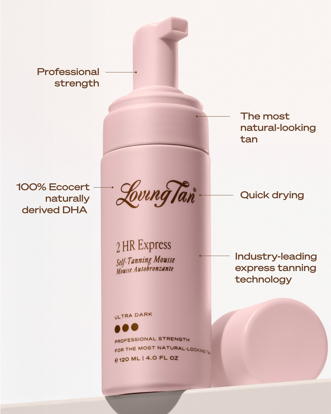 2HR EXPRESS MOUSSE - ULTRA DARK-TANNING-LOVING TAN-Billini