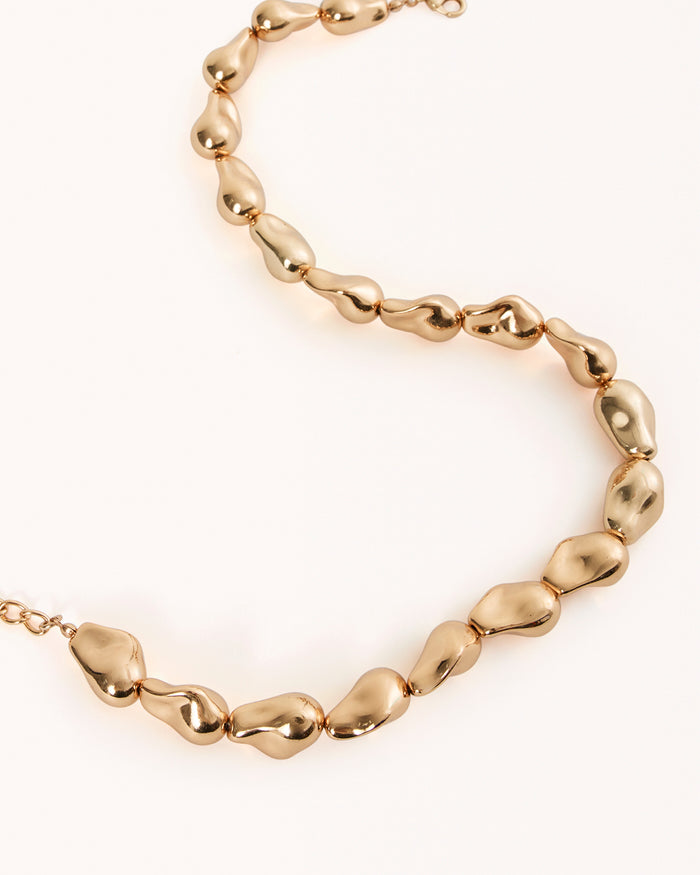NINA NECKLACE - GOLD PLATED 18K-JEWELLERY-Billini-Billini