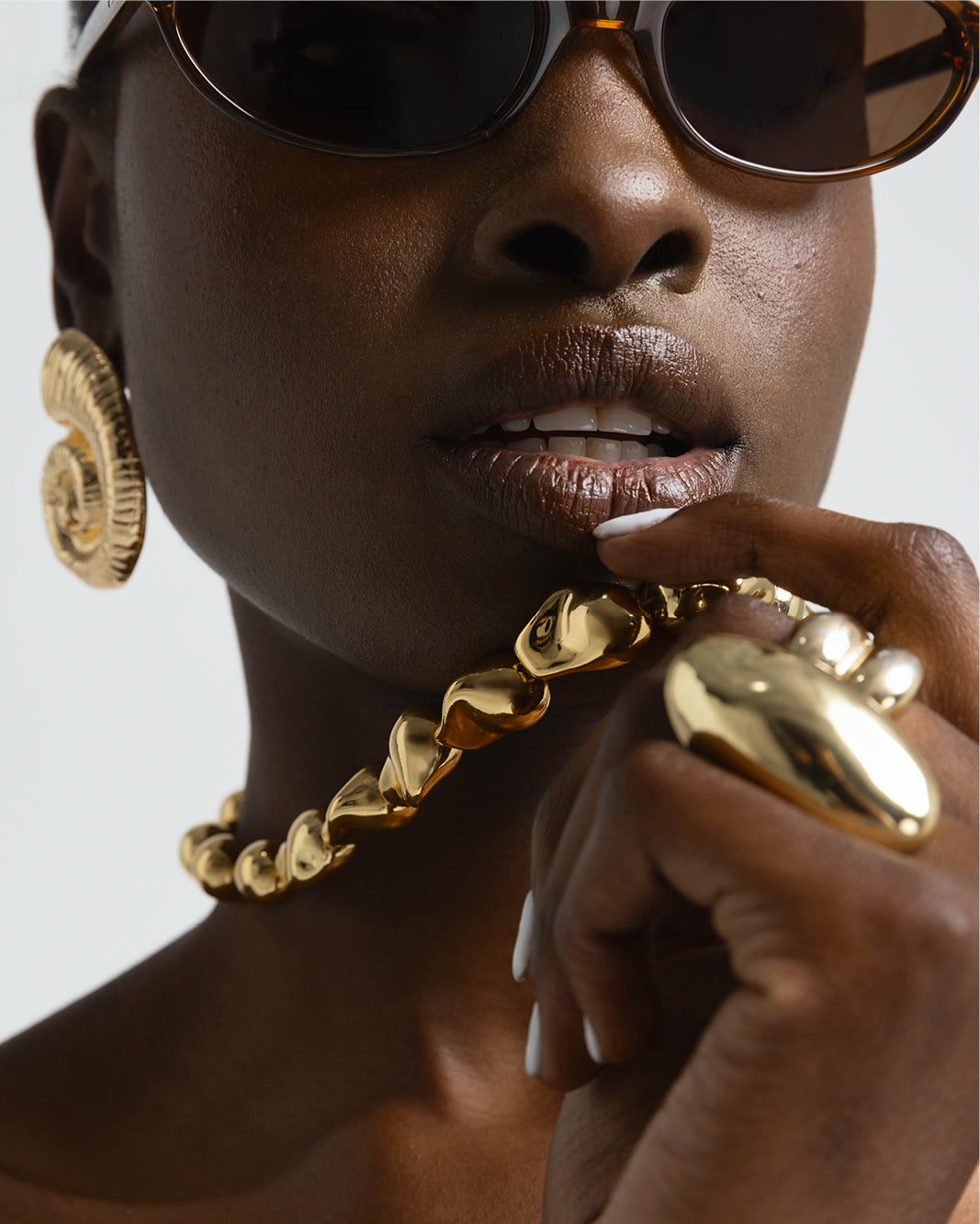 NINA NECKLACE - GOLD PLATED 18K-JEWELLERY-Billini-Billini