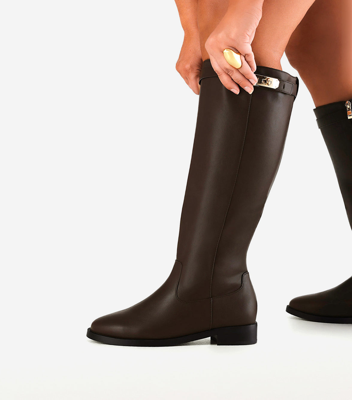 NOEMI CURVE - CHOCOLATE-Boots-Billini-Billini