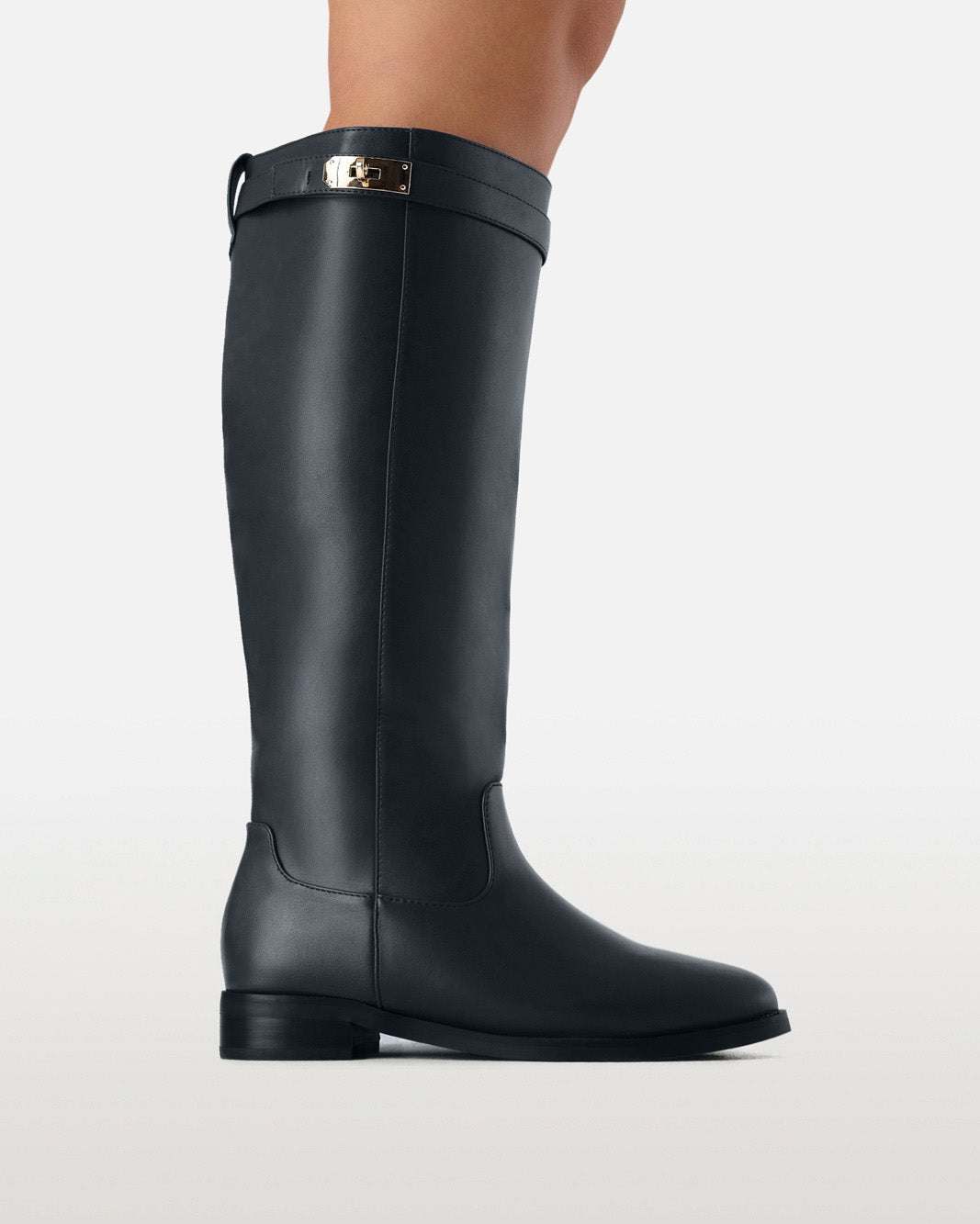 NOEMI EXTENDED CURVE 2.0 - BLACK-Boots-Billini-Billini