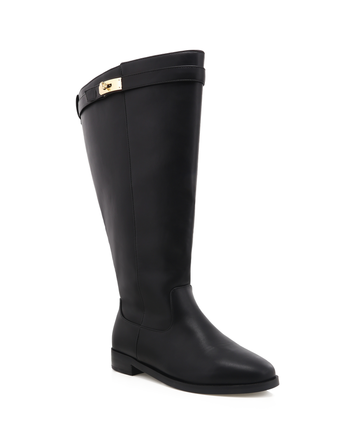 NOEMI EXTENDED CURVE 2.0 - BLACK-Boots-Billini-Billini