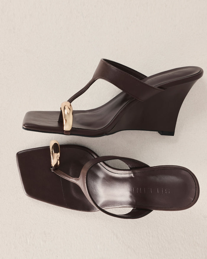 NORWOOD - CHOCOLATE-Wedges-Billini-Billini