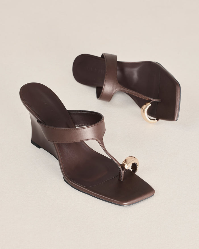 NORWOOD - CHOCOLATE-Wedges-Billini-Billini
