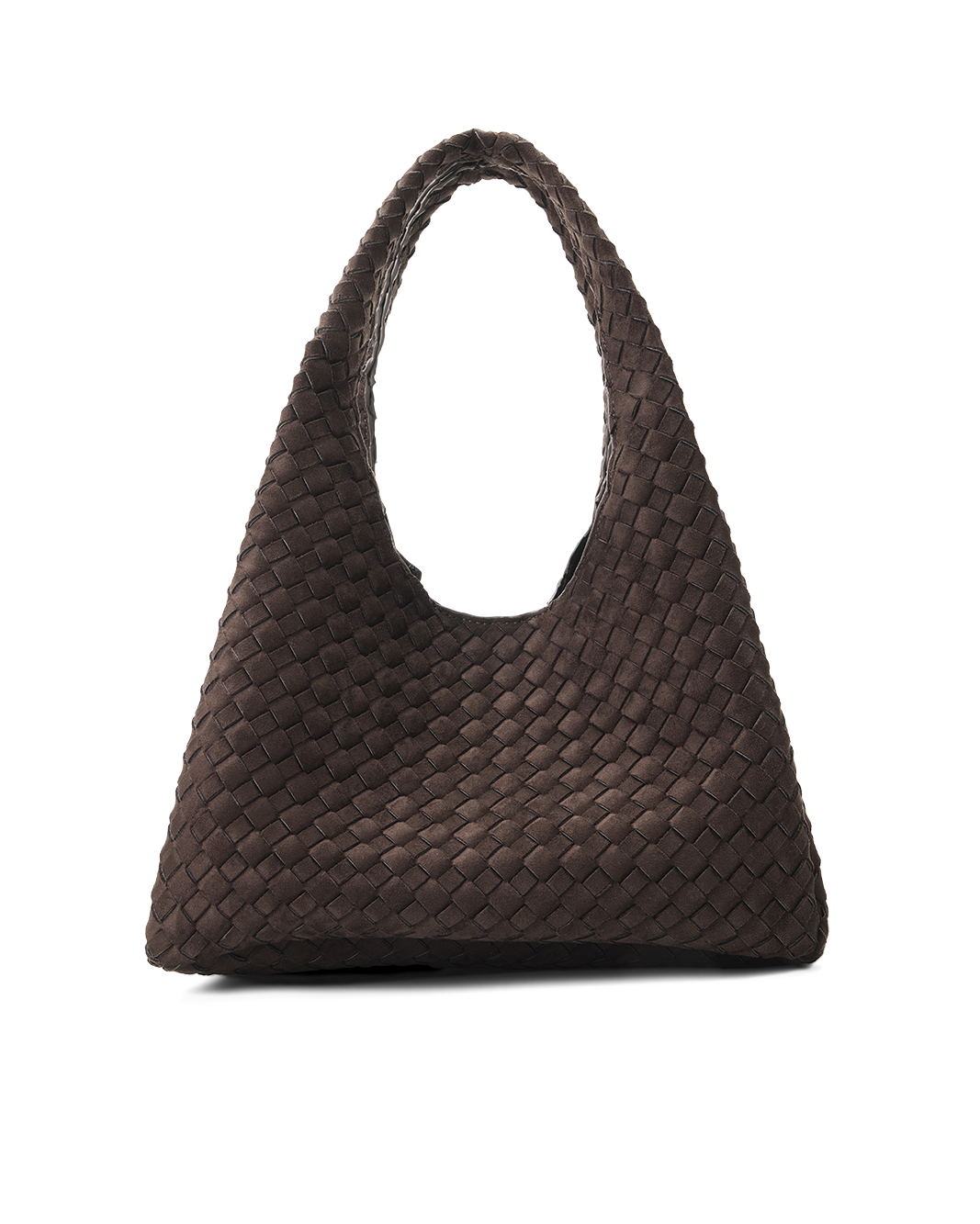 NOVIE SHOULDER BAG - DARK CACAO SUEDE-Handbags-Billini-Billini