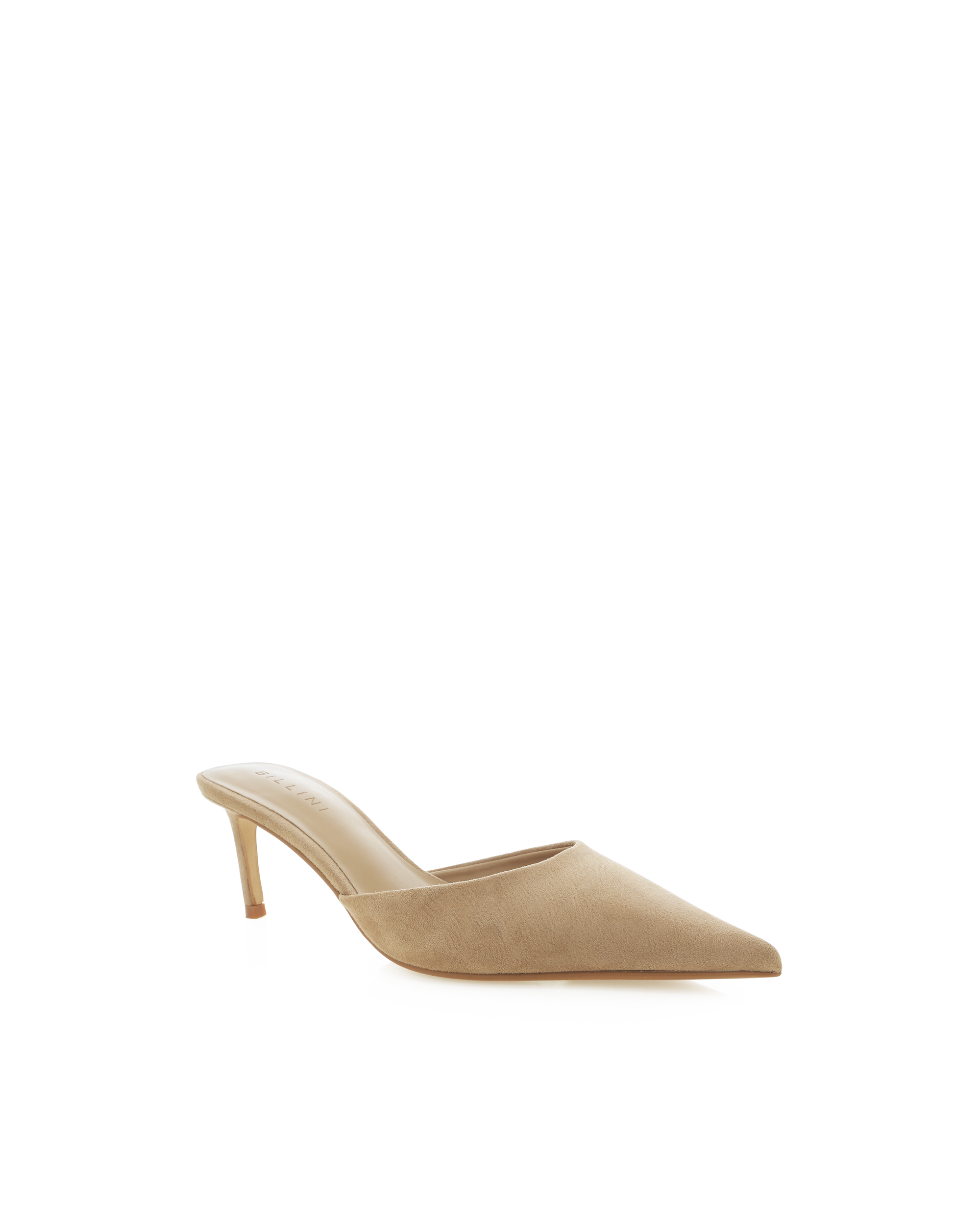 OFELIA - WARM TAUPE SUEDE-PUMPS-Billini-Billini