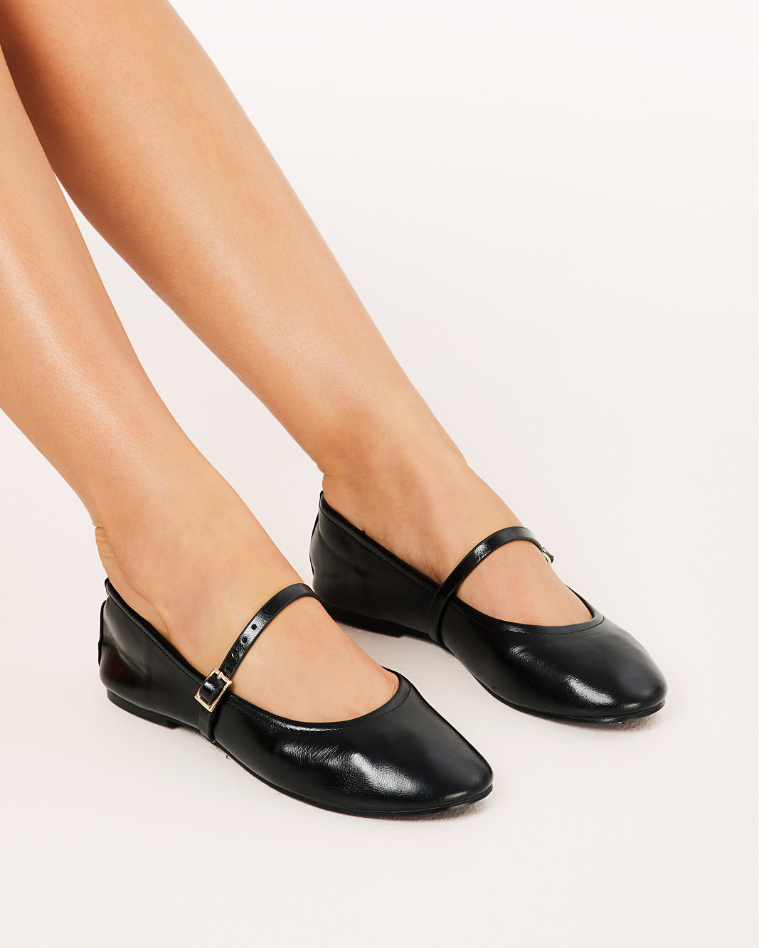 OLIVINE - BLACK SHINE-Flats-Billini-Billini