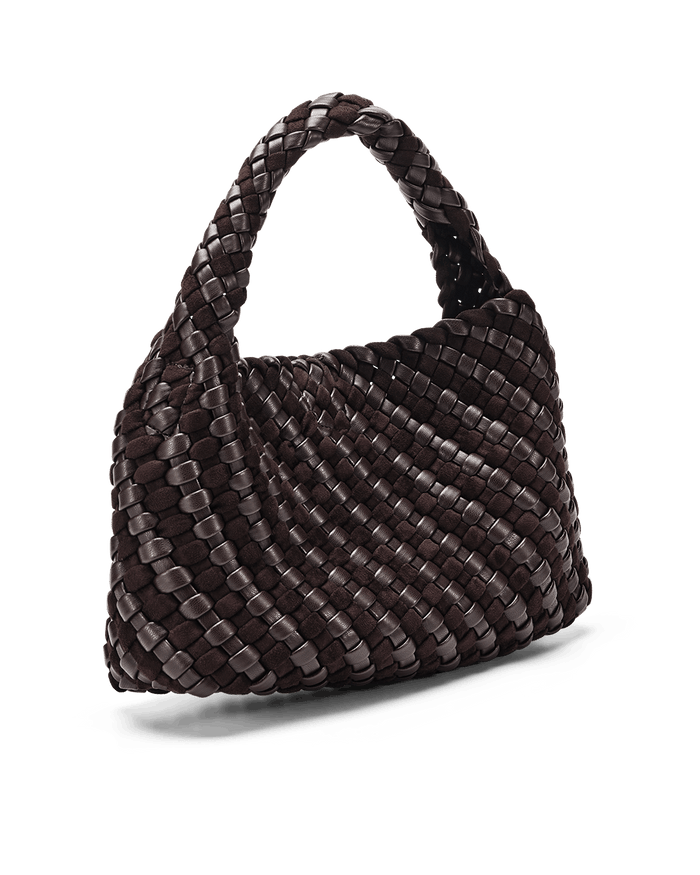 OPAL HANDLE BAG - CHOCOLATE-Handbags-Billini-Billini
