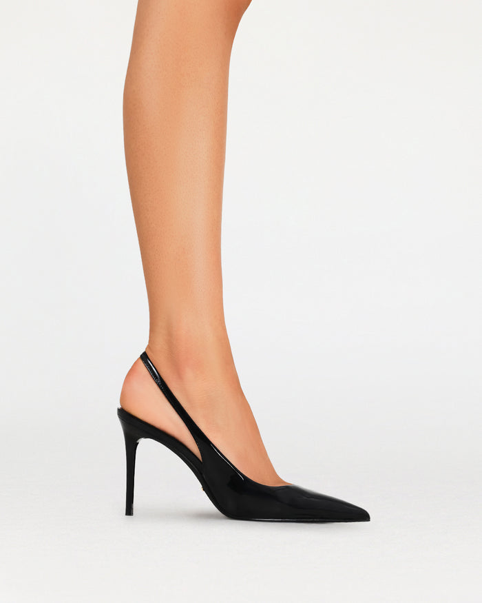 ORIOLE - BLACK PATENT-PUMPS-Billini-Billini