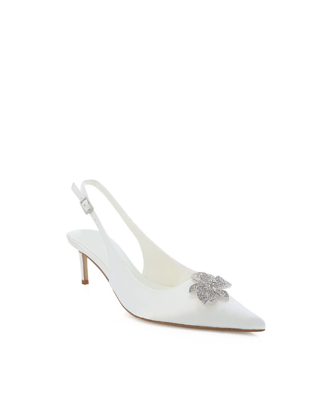 ORLEE - WHITE SATIN-PUMPS-Billini-Billini