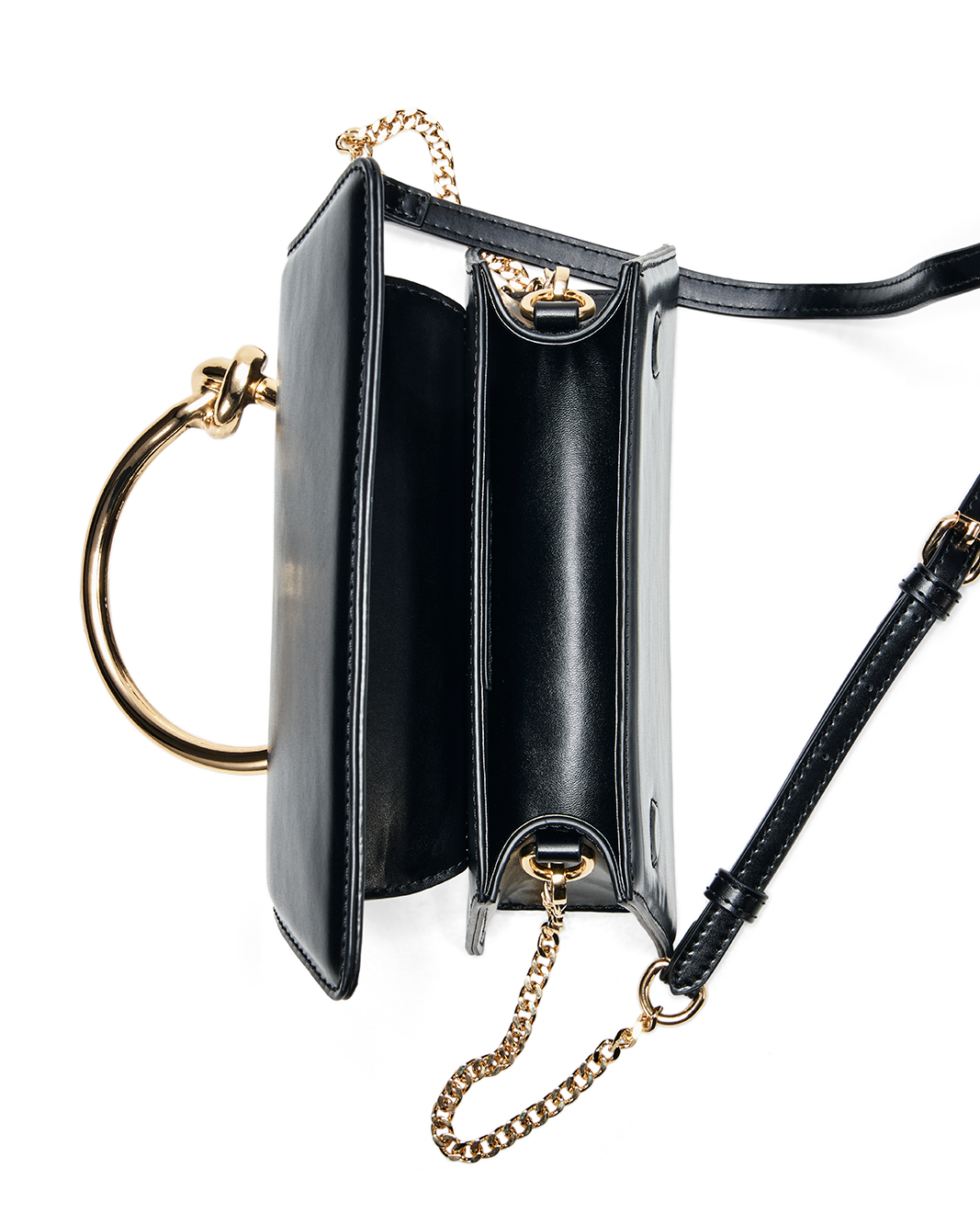 PALOMA HANDLE BAG - BLACK-Handbags-Billini-Billini