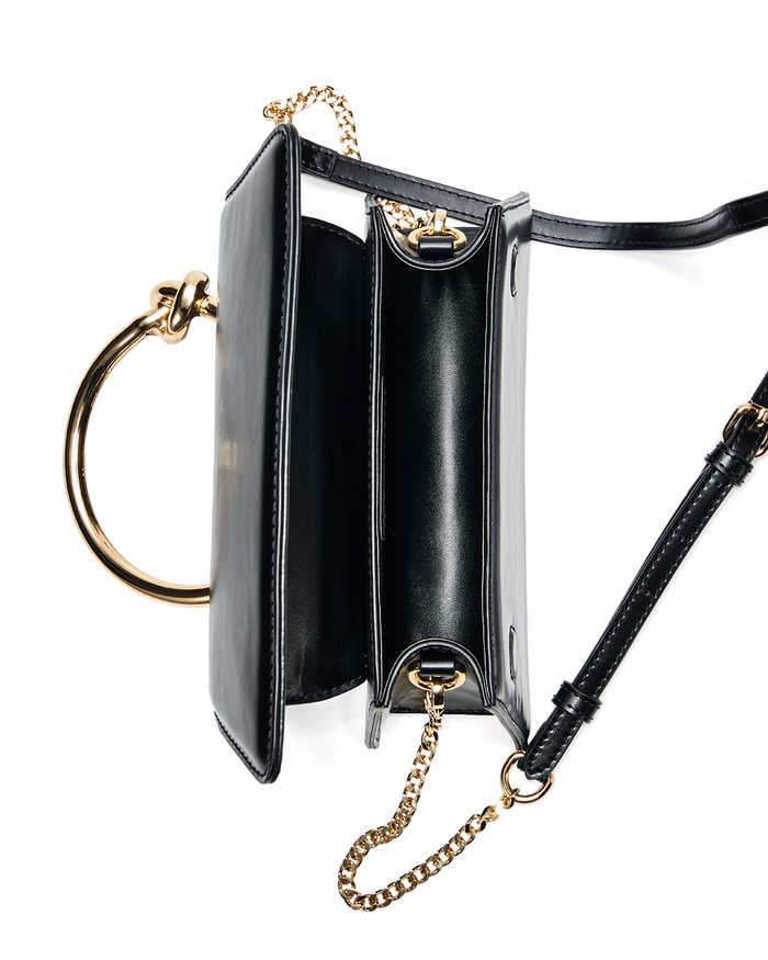 PALOMA HANDLE BAG - BLACK-Handbags-Billini-Billini