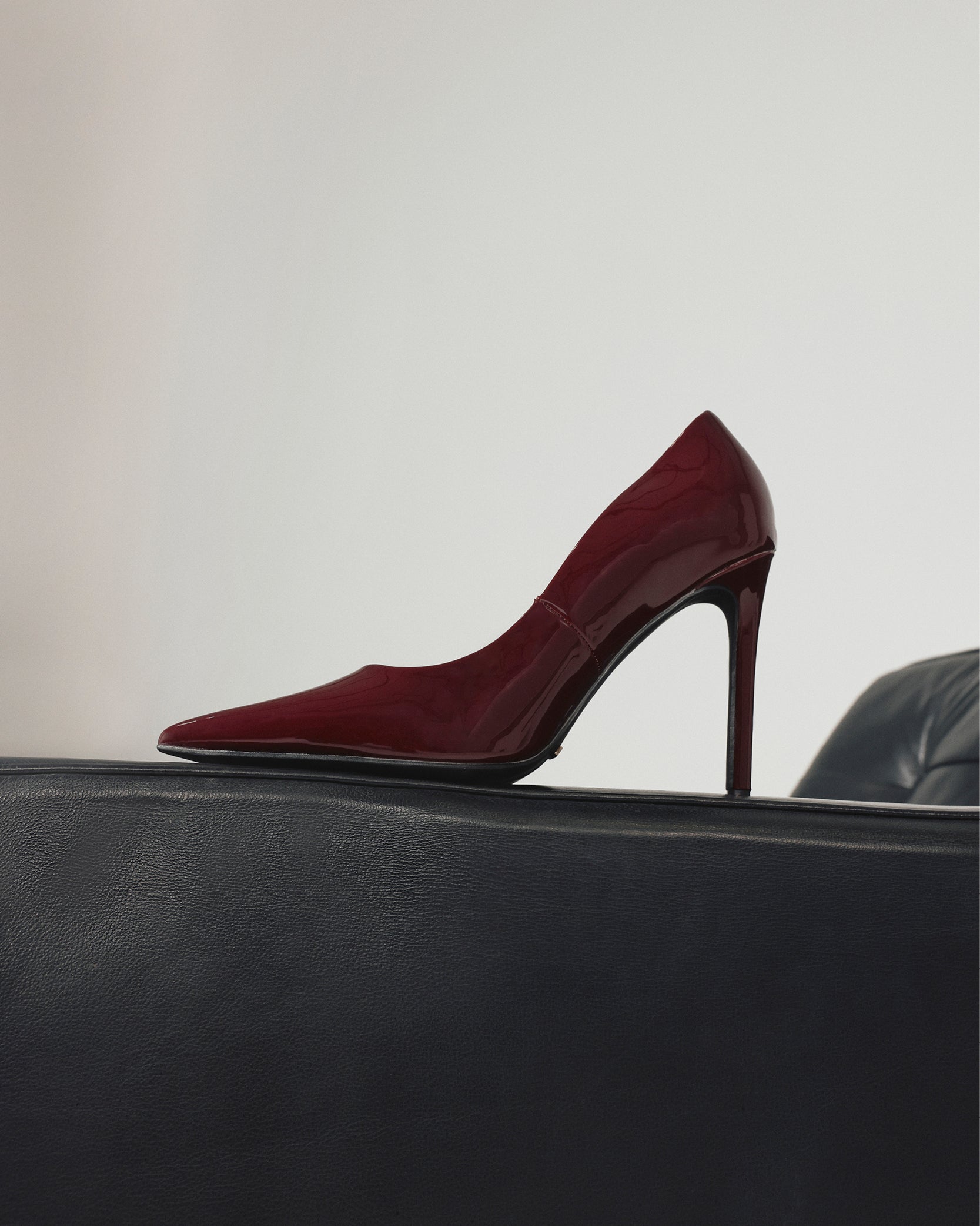 EMERIC - DARK CHERRY PATENT-PUMPS-Billini-Billini