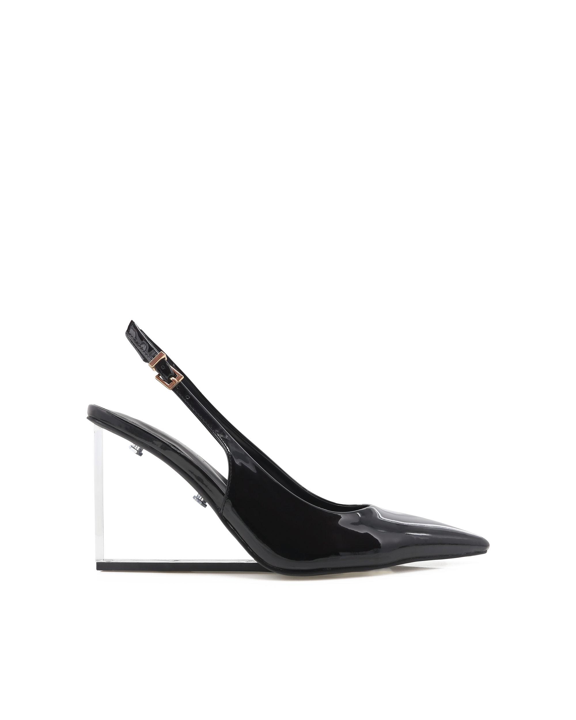 PHILOMENA - BLACK PATENT-Wedges-Billini-Billini