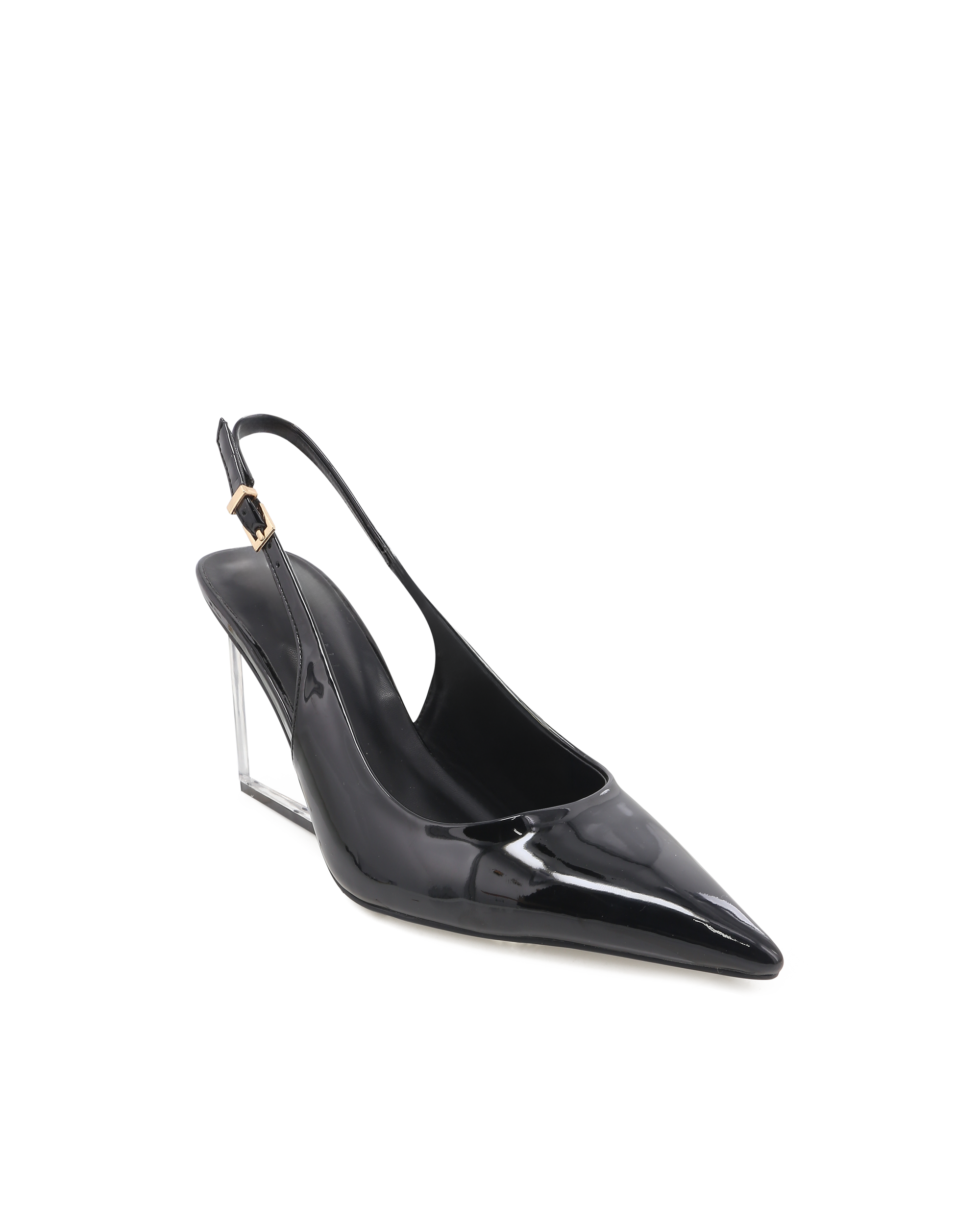 PHILOMENA - BLACK PATENT-Wedges-Billini-Billini