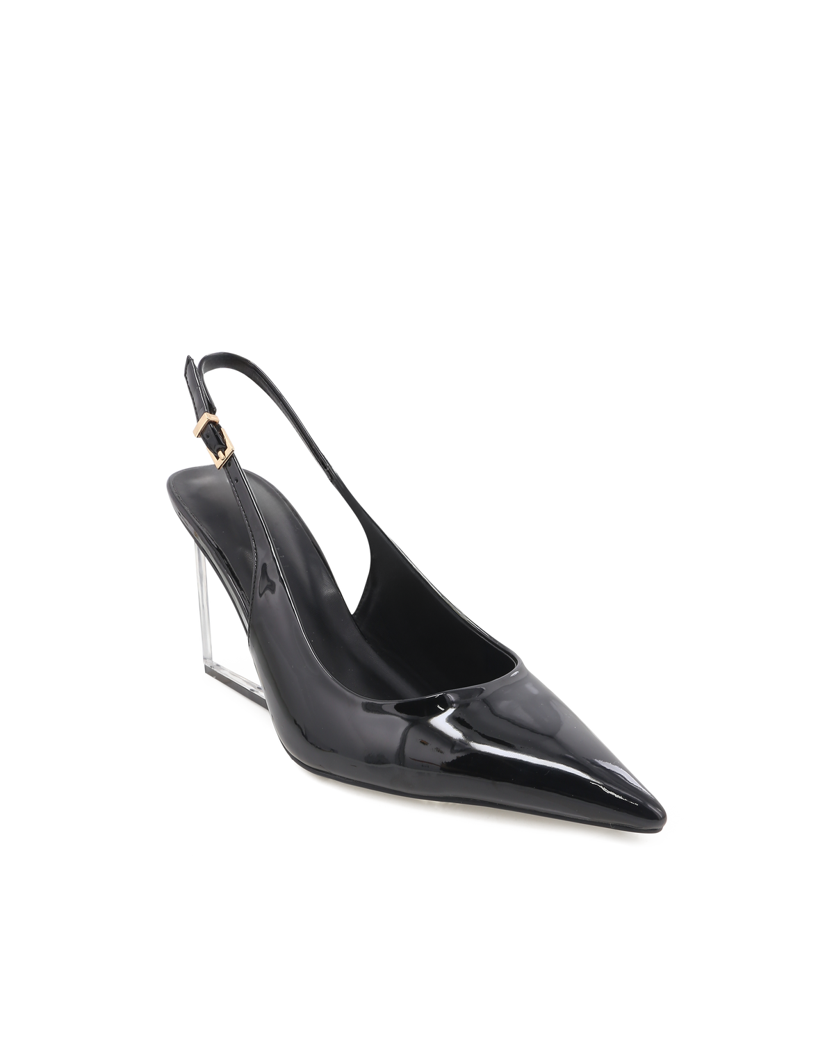 PHILOMENA - BLACK PATENT-Wedges-Billini-Billini