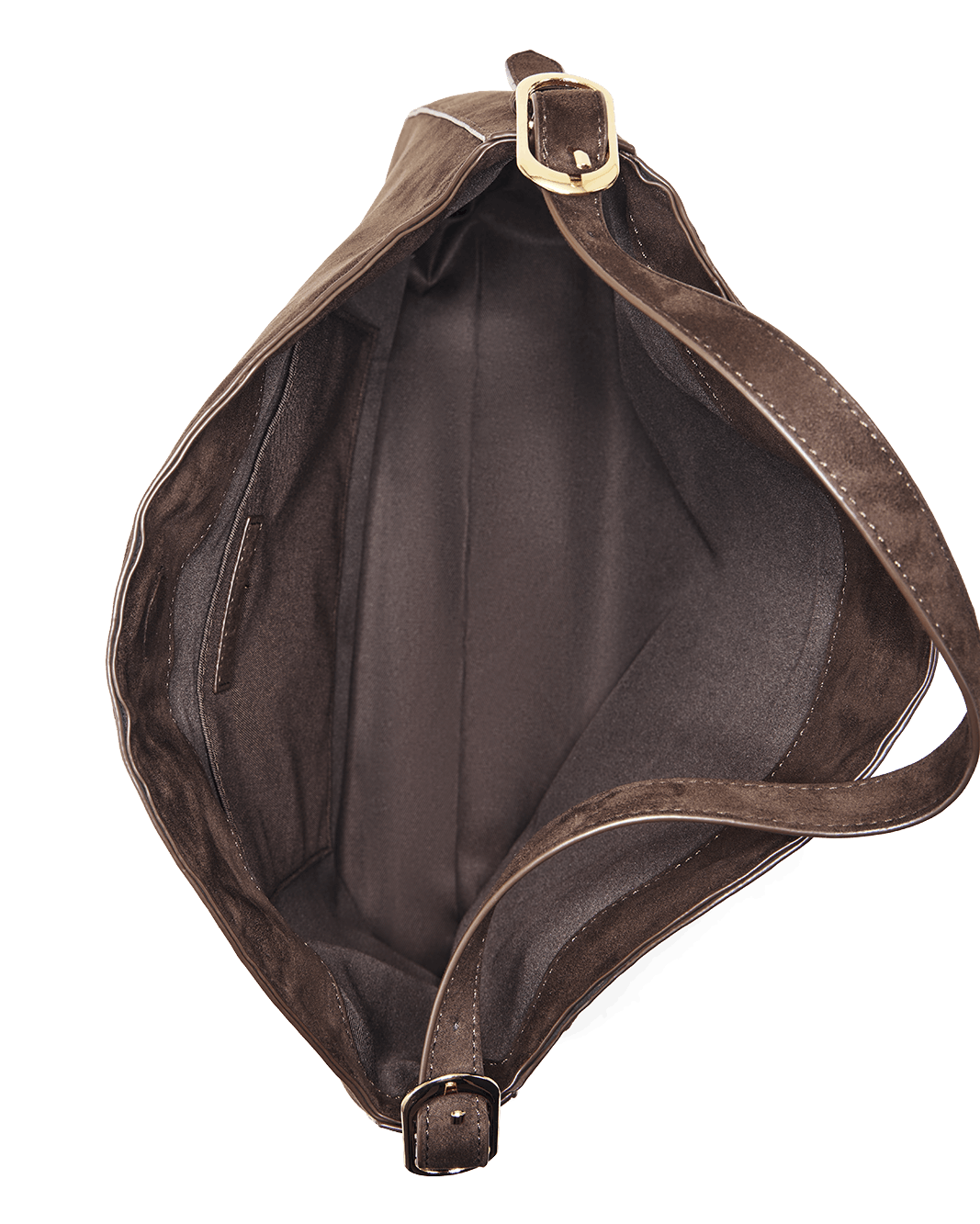 PHOEBE SHOULDER BAG - DARK CACAO SUEDE-Handbags-Billini-Billini