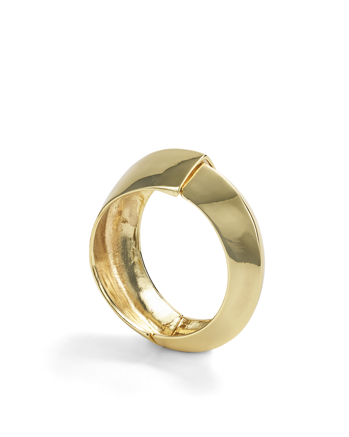 PIETA BANGLE - 18K GOLD PLATED-JEWELLERY-Billini-Billini