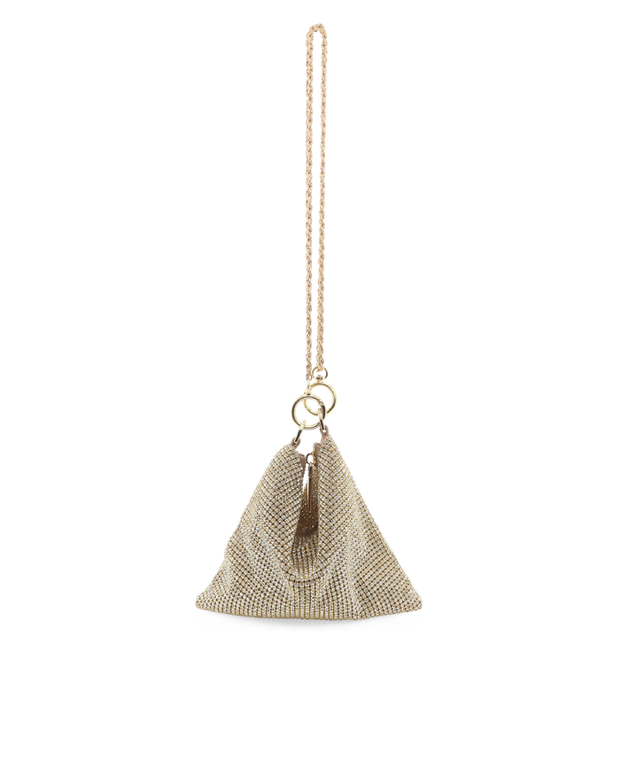 PIPER HANDLE BAG - LIGHT GOLD-DIAMANTE-Handbags-Billini-Billini