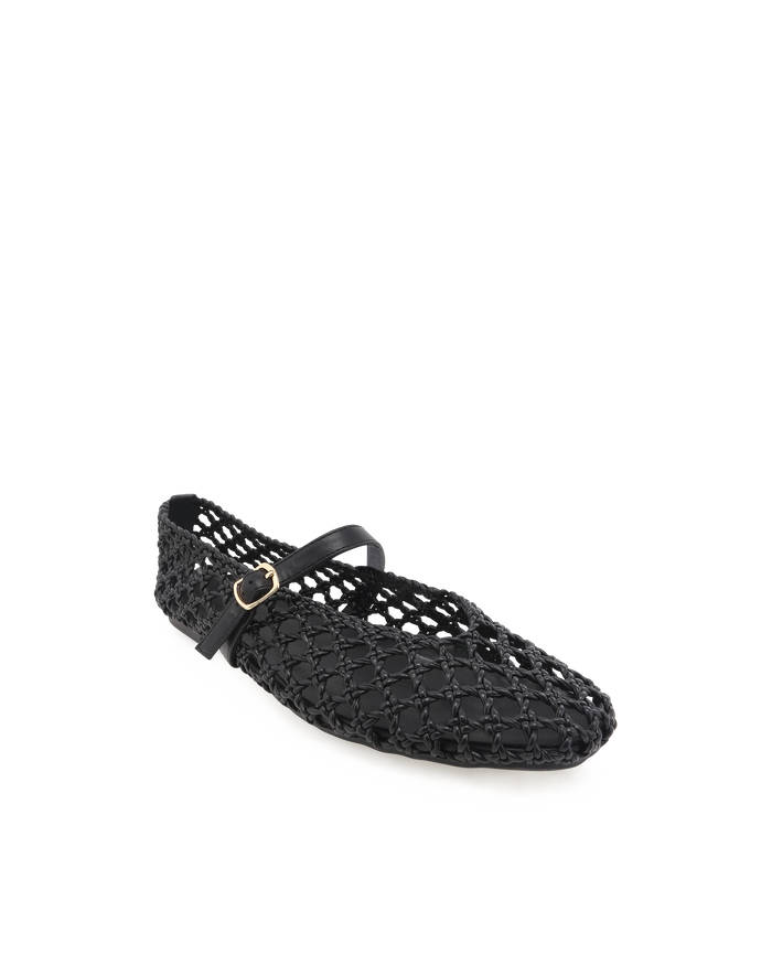 PORSCHA - BLACK-Flats-Billini-Billini
