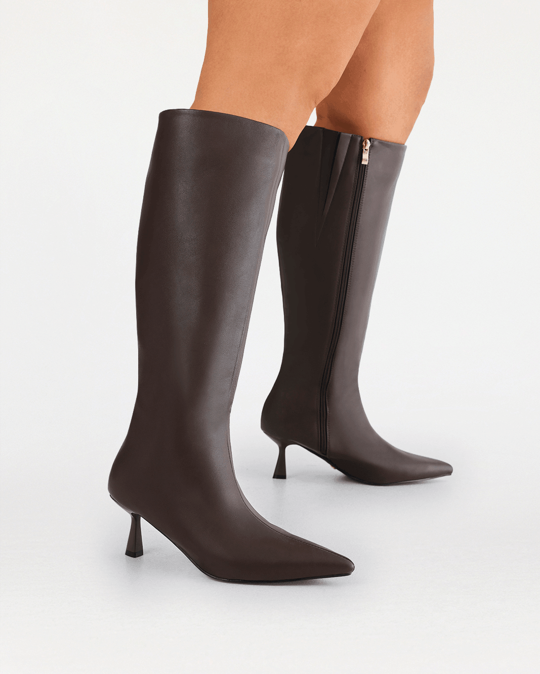 PORTIE CURVE - CHOCOLATE-Boots-Billini-Billini
