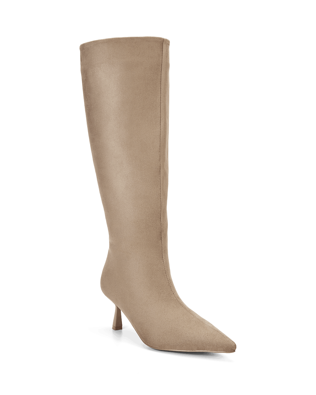 PORTIE EXTENDED CURVE - STONE SUEDE-Boots-Billini-Billini