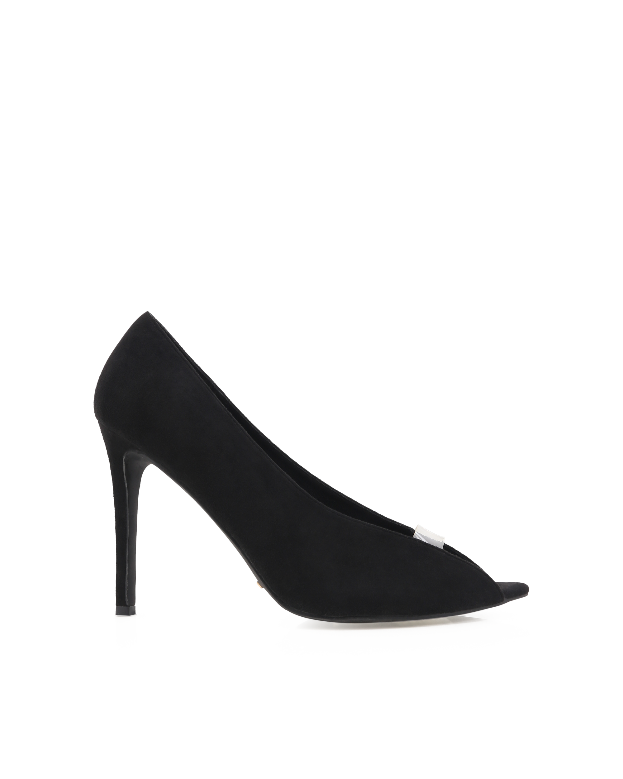 QADEER - BLACK SUEDE-PUMPS-Billini-Billini