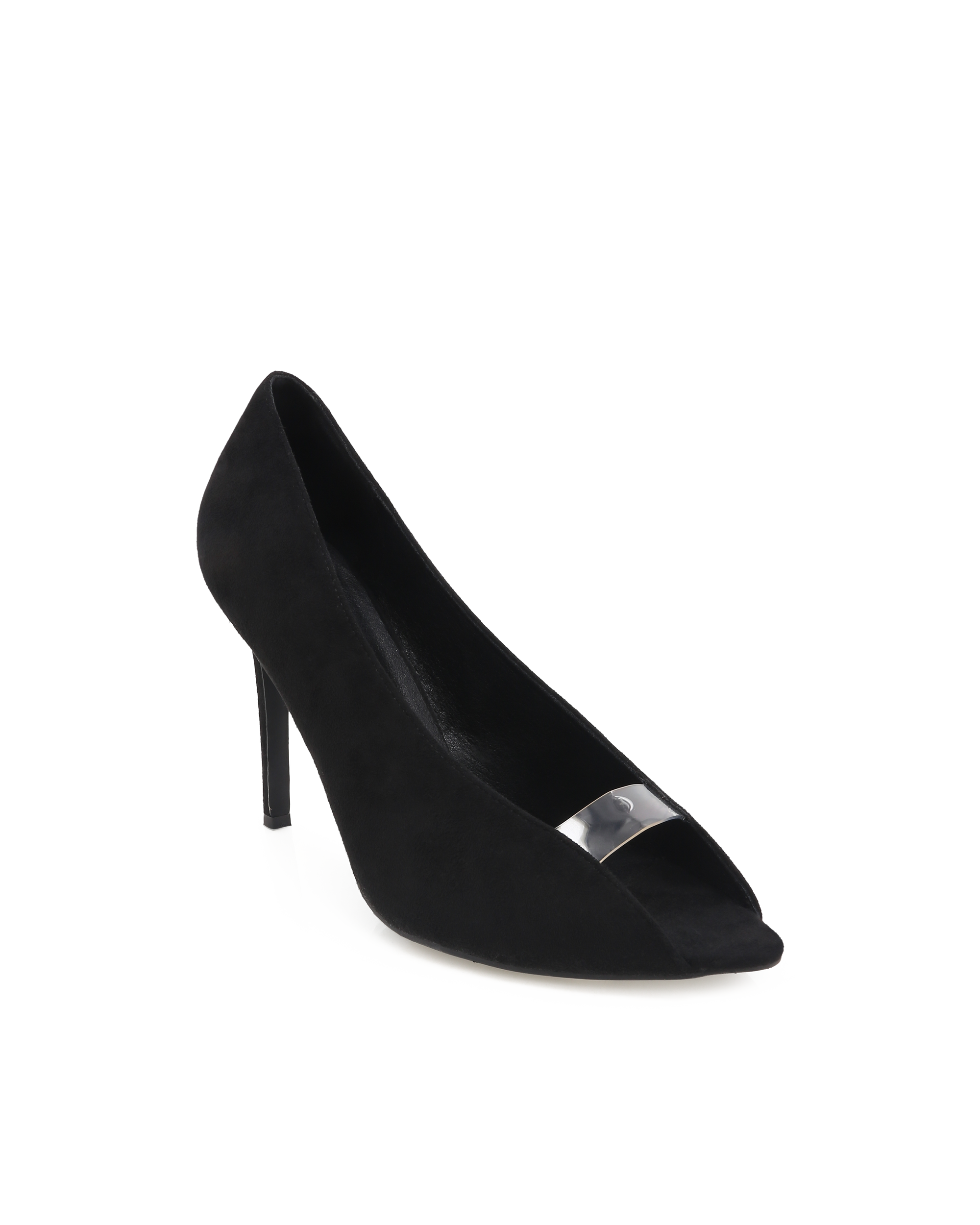 QADEER - BLACK SUEDE-PUMPS-Billini-Billini