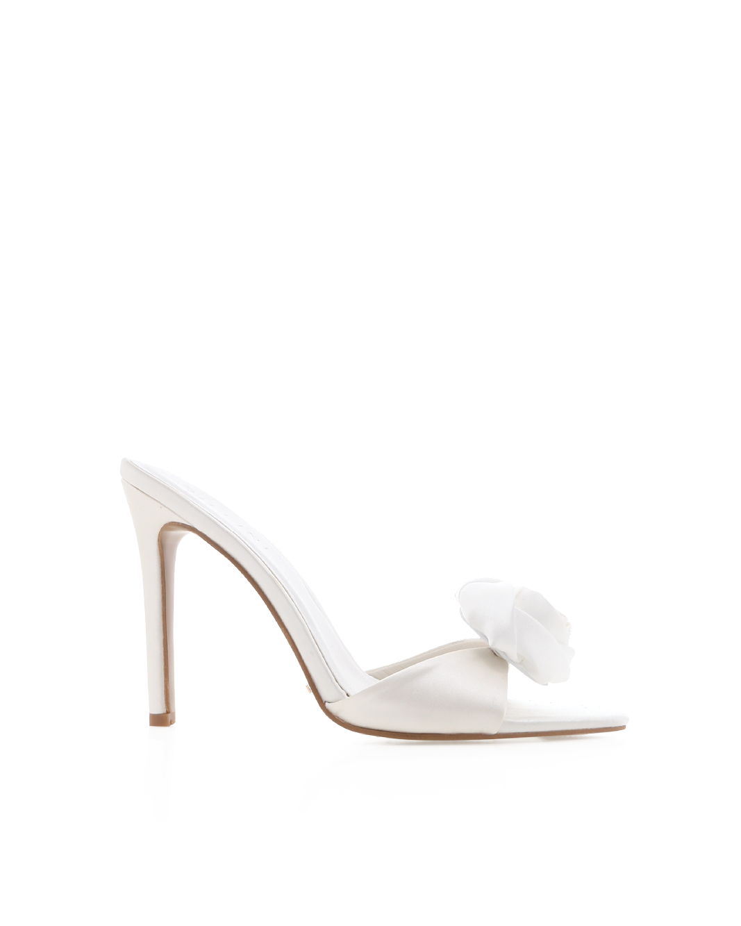 QAVAL - WHITE SATIN-Heels-Billini-Billini