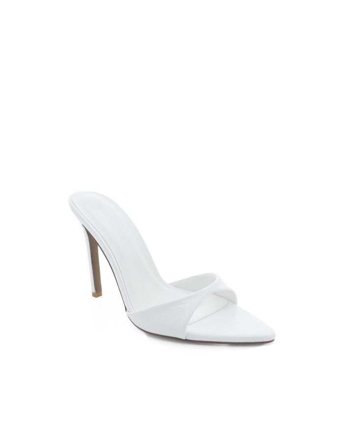QUINBY - WHITE SCALE-Heels-Billini-Billini