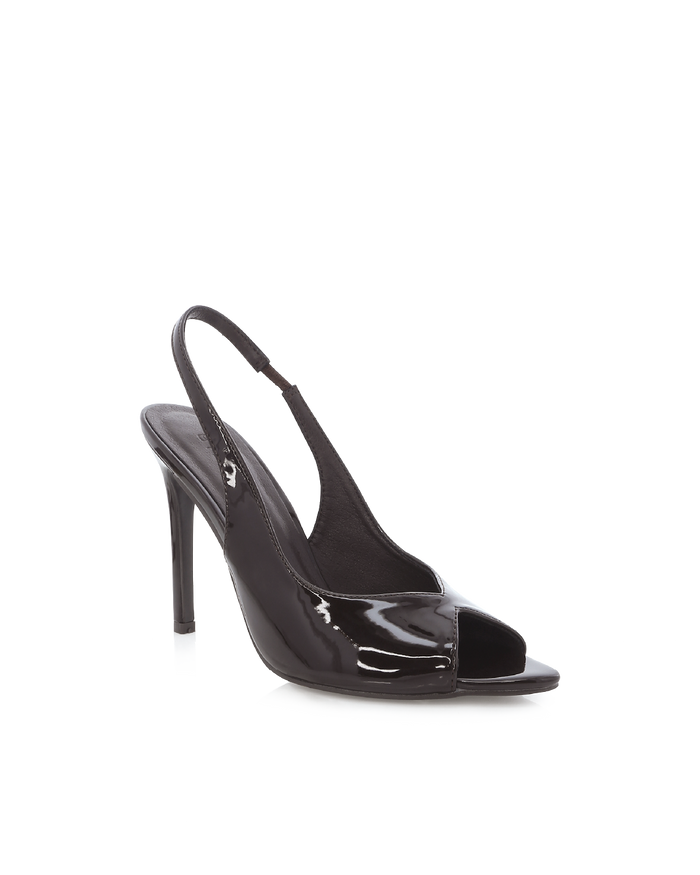 QINO - DARK CACAO PATENT-Heels-Billini-Billini