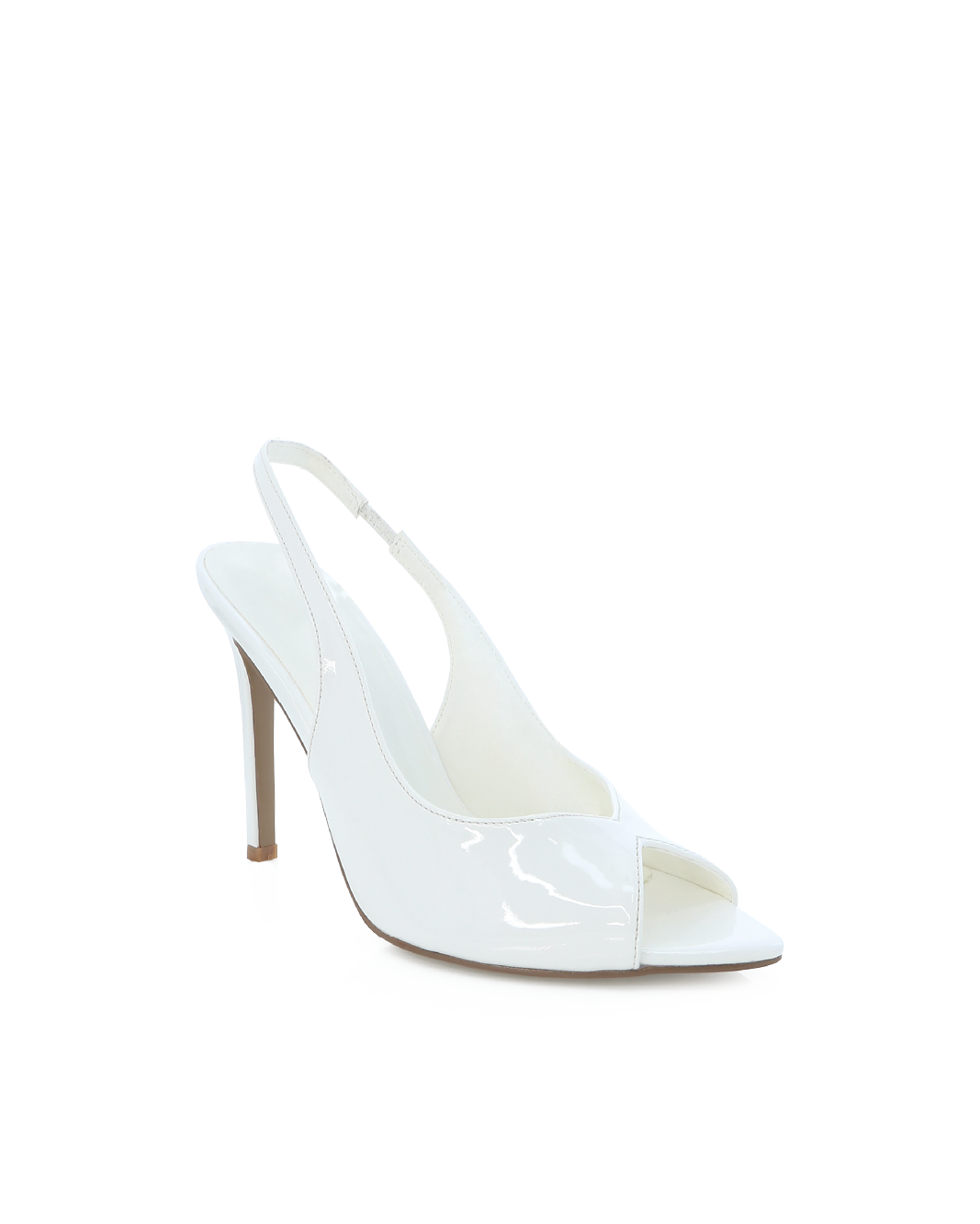 QINO - WHITE PATENT-Heels-Billini-Billini