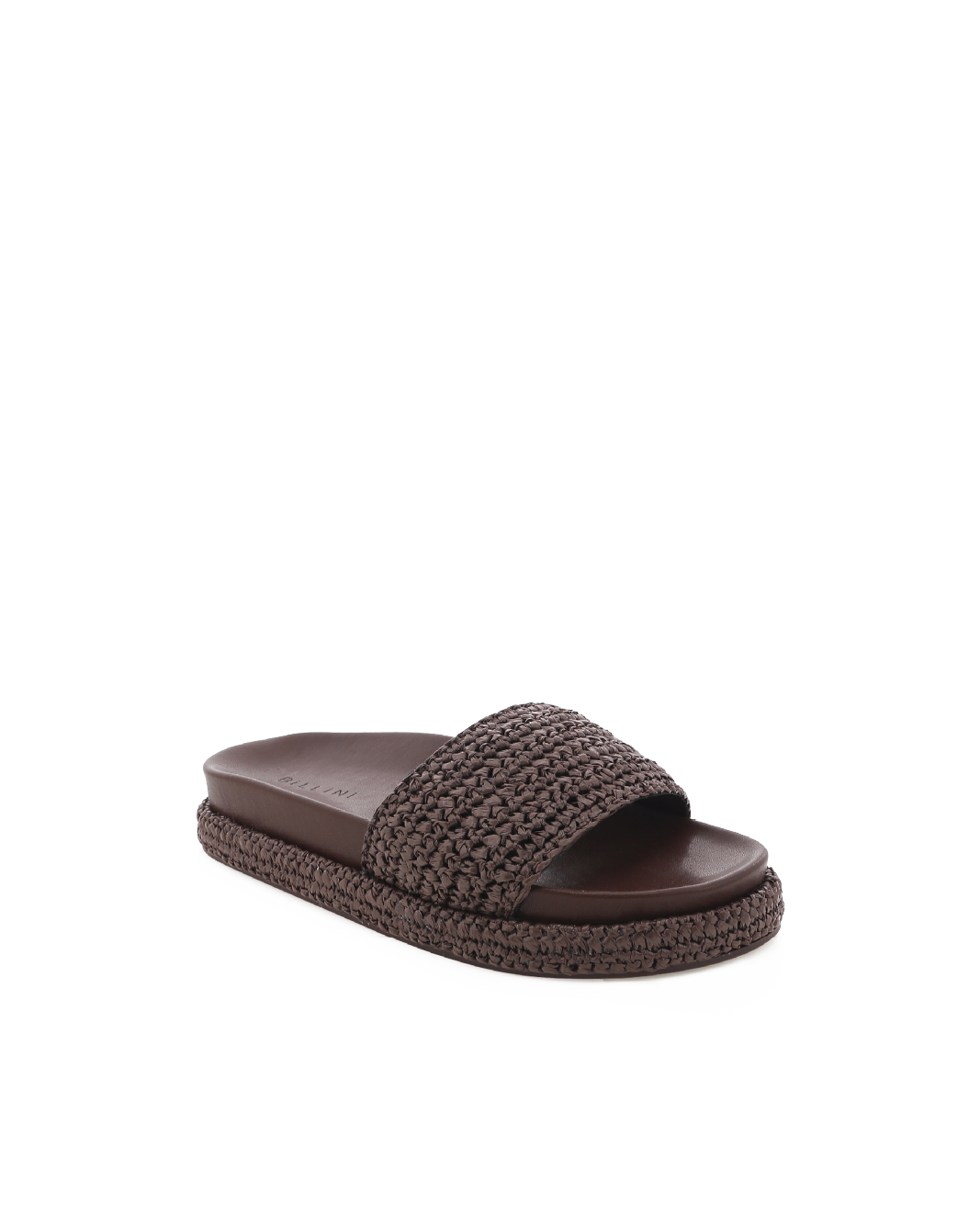 QUARTILLA - CHOCOLATE RAFFIA-Sandals-Billini-Billini