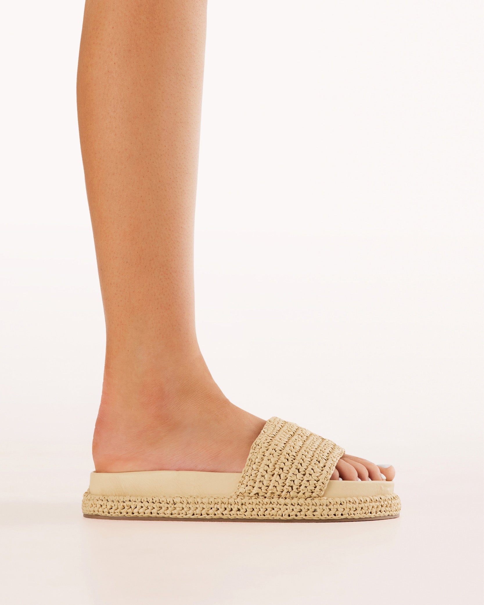 QUARTILLA - NATURAL RAFFIA-Sandals-Billini-Billini