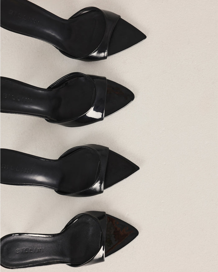 QUINBY - BLACK PATENT-Heels-Billini-Billini