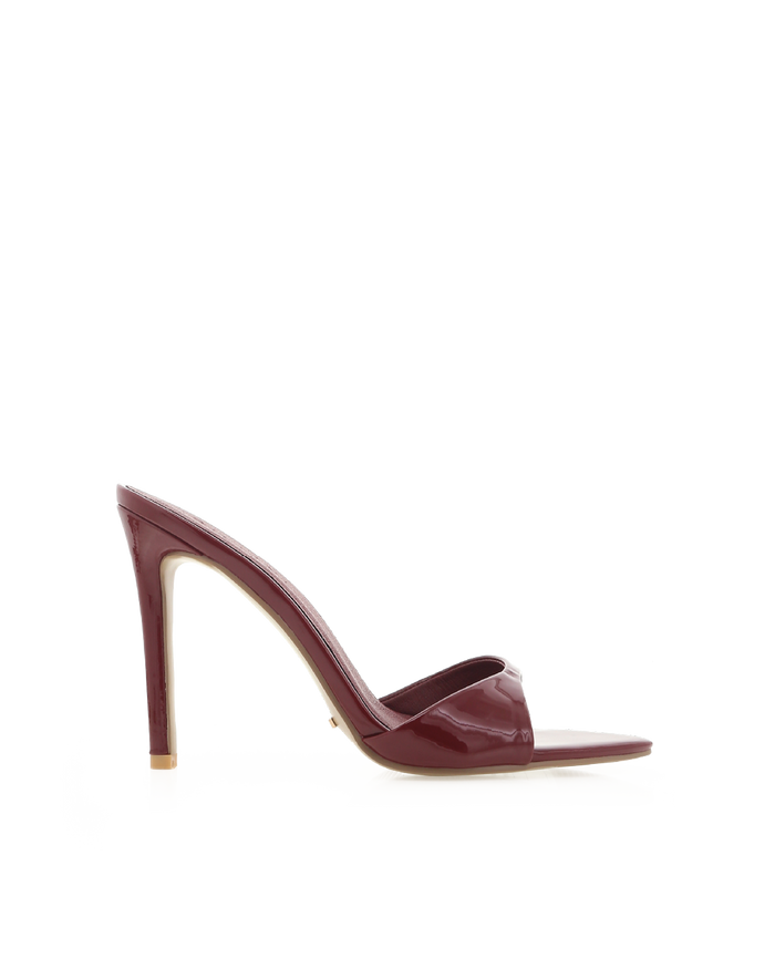 QUINBY - CHERRY RED PATENT-Heels-Billini-Billini