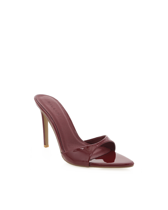 QUINBY - CHERRY RED PATENT-Heels-Billini-Billini