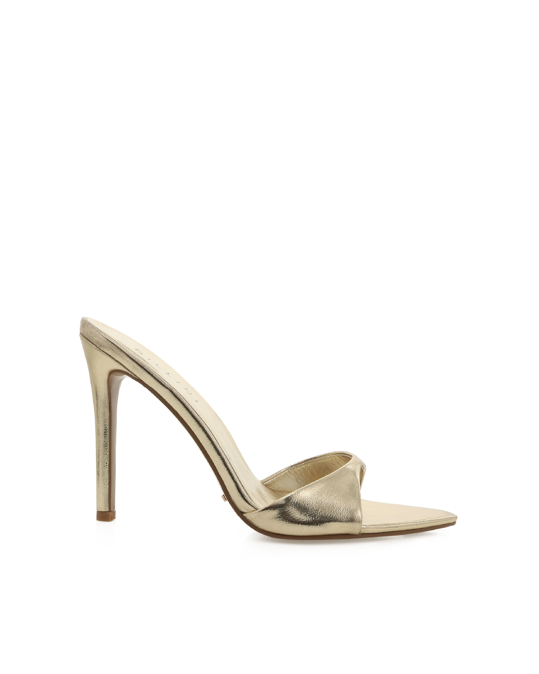QUINBY WIDE FIT - GOLD METALLIC-Heels-Billini-Billini