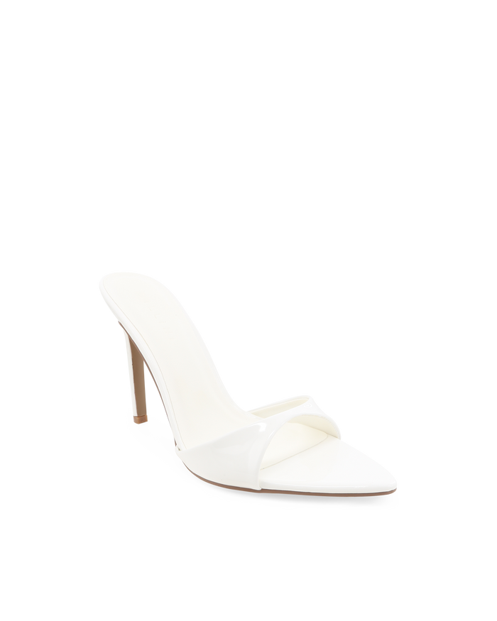 QUINBY - WHITE PATENT- NATURAL-Heels-Billini-Billini