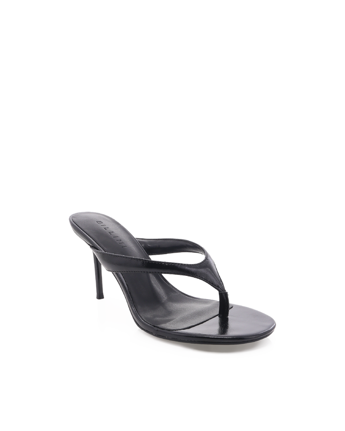 QUINTY - BLACK SHINE-Heels-Billini-Billini